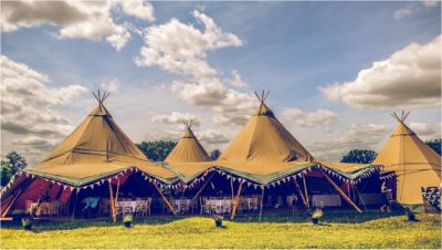Tipis4HIre Hertfordshire tipi wedding marquees- unusual marquee hire as seen on Mr & mrs Unique