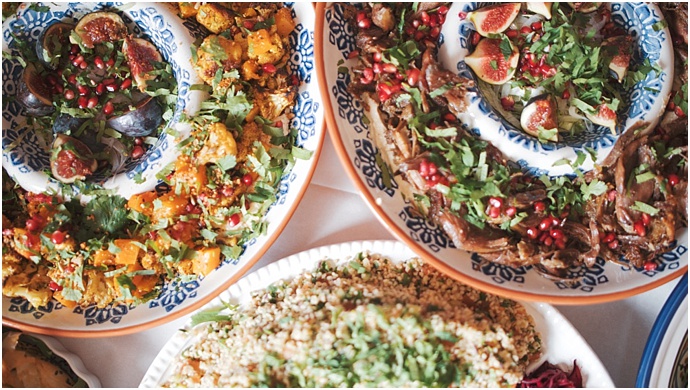 Tuck In London Ltd- Mobile Wedding Caterers & Lebonese Food. As featured on Mr & Mrs Unique