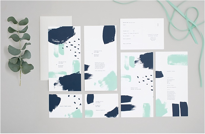 Dot & Harry Wedding Stationery- bespoke, hand illustration, modern, stylish stationery and paper goods as seen on Mr & Mrs Unique