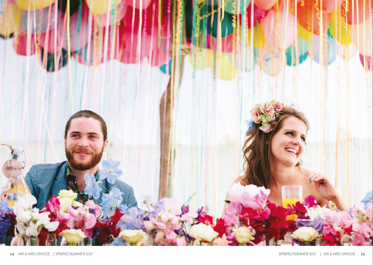 Mr & Mrs Unique Spring Summer Wedding Magazine 2017