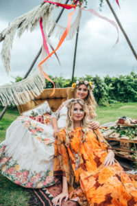 bohemian hen party, boho bride, essex hen party, festival hair, festival hen party, festival make up, garland making, gather & feast events, grazing platters, hen party ideas, naked tipi, starry eyed weddings, The Railway Barn, three flowers photography, unique hen party, vineyards, wine tasting