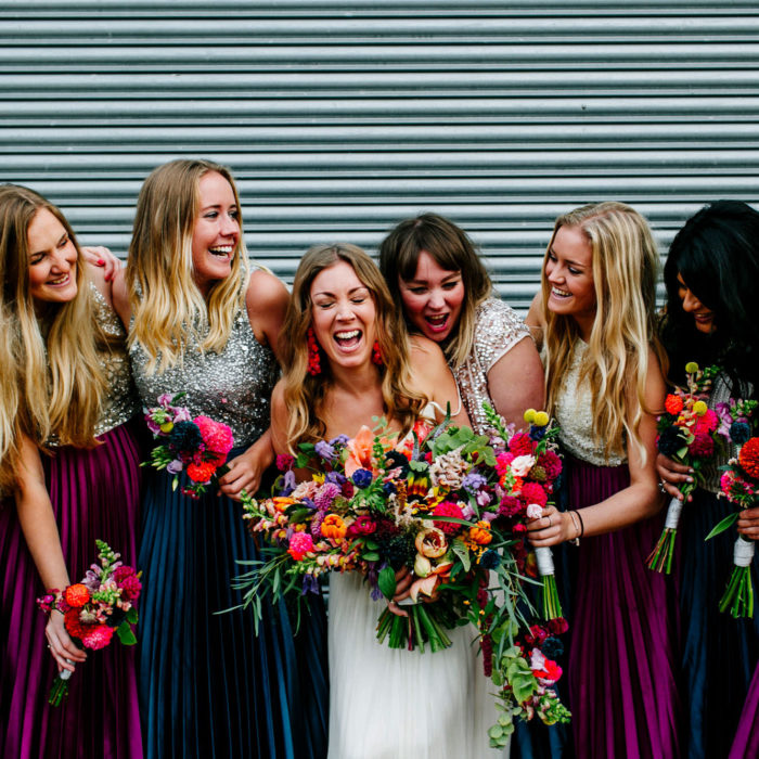 Wedding planning is stressful, and your friends are there to help.