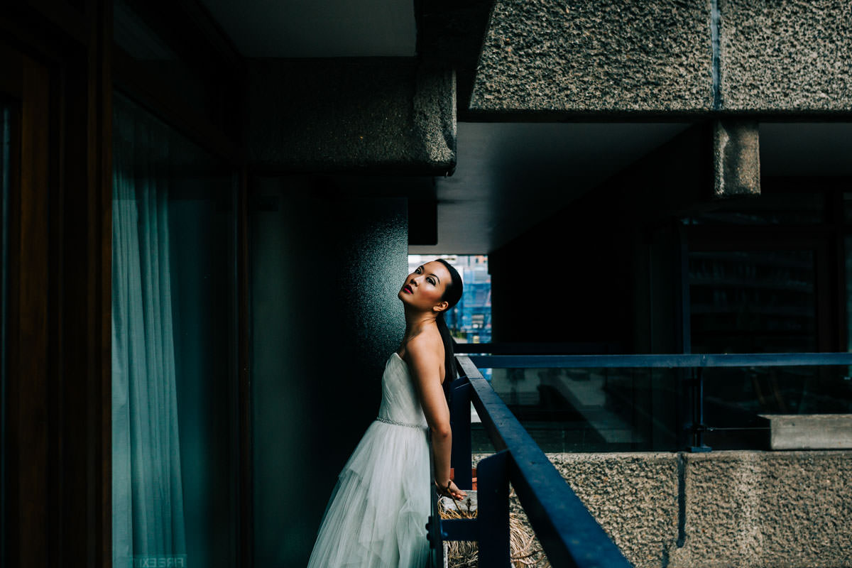 barbican estate, barbican conservatory, urban jungle, audreyashley couture, BAME model, barbican photo shoot, barbican wedding, Boom blooms, colourful wedding flowers, floral crown, frey de pauli make up, london wedding, millinery