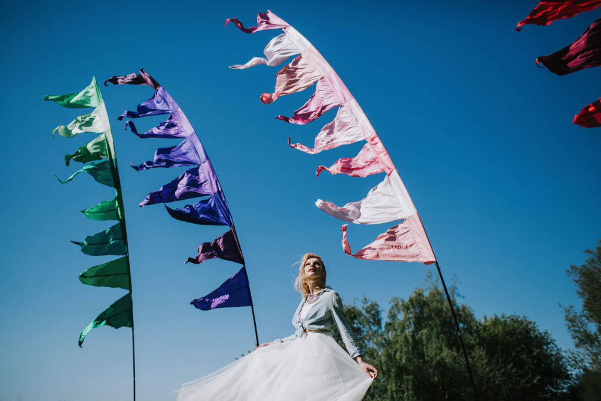 Event Flag Hire - Festival Flag HIre for weddings and events