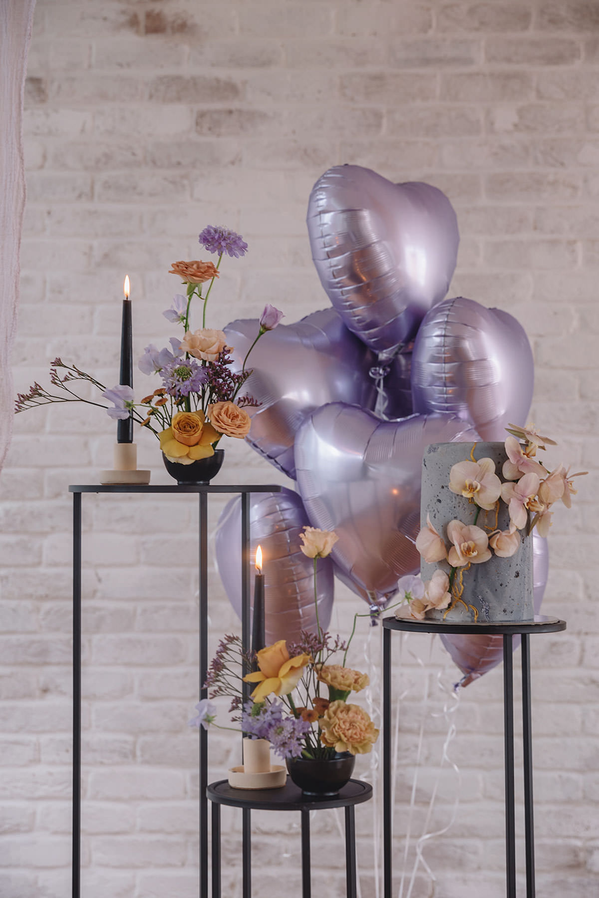 Urban Romance -  Modern Loft Style Wedding Inspiration with pastel details