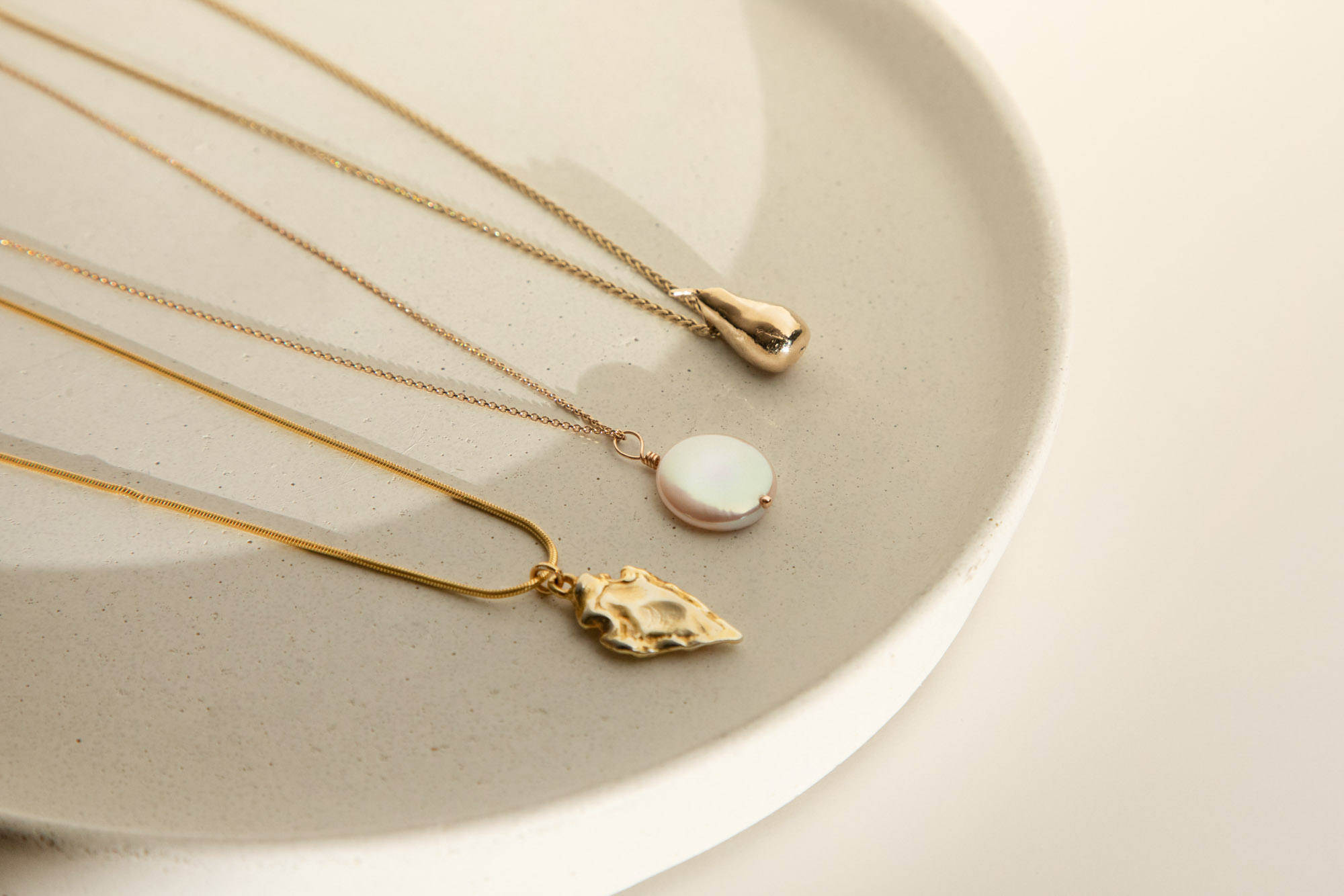 Pearls & Pomegrantes - Sustainable wedding jewellery UK